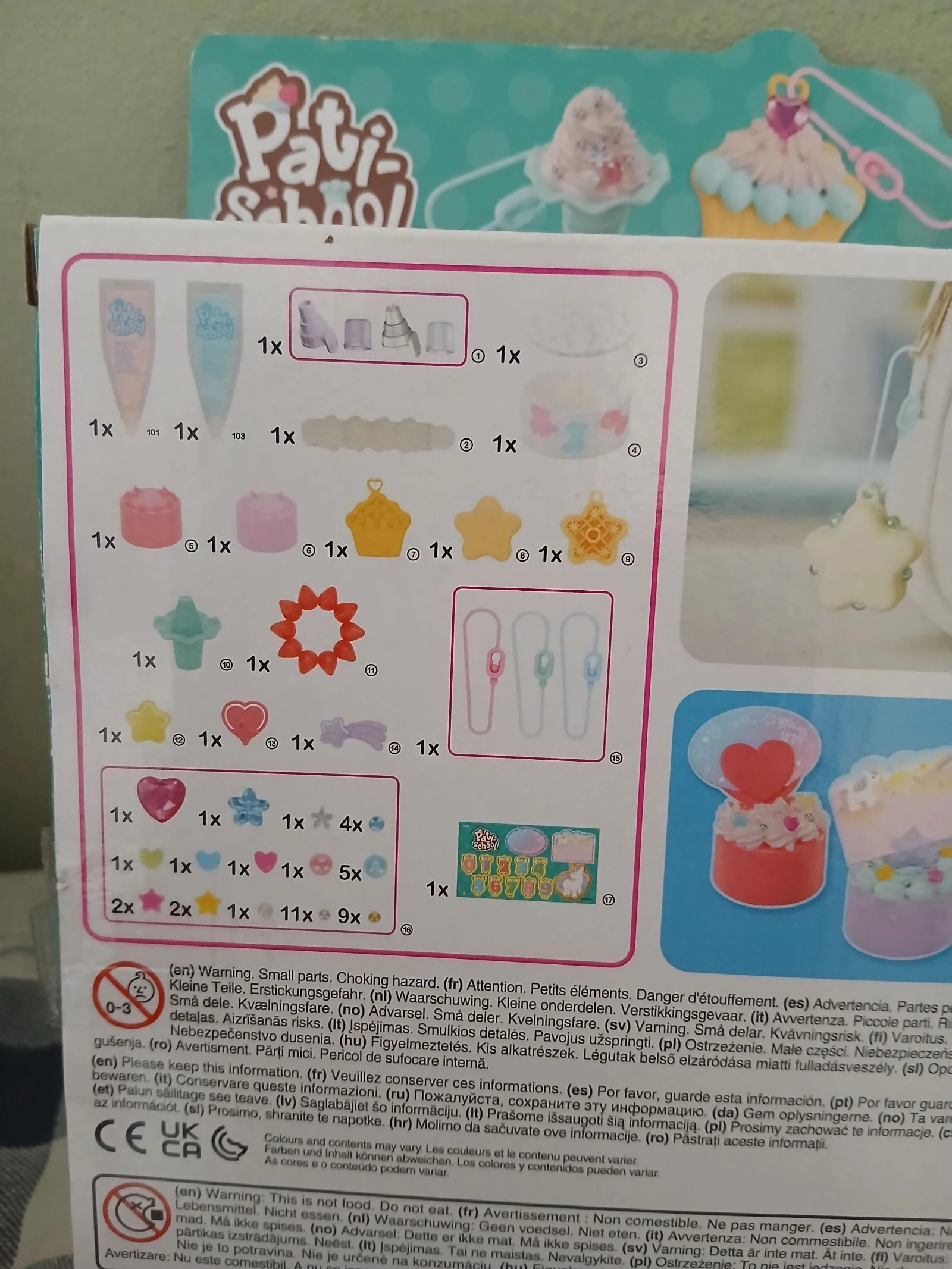 Kit criativo pati school bijoux pâtisserie – photo 2